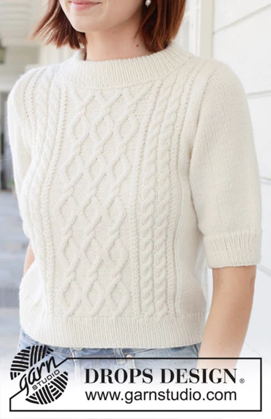 259-1 April Snow by DROPS Design